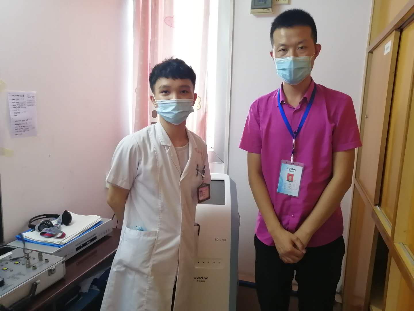 湛江市婦幼保健院采購我司SD-7700聽覺統合訓練儀